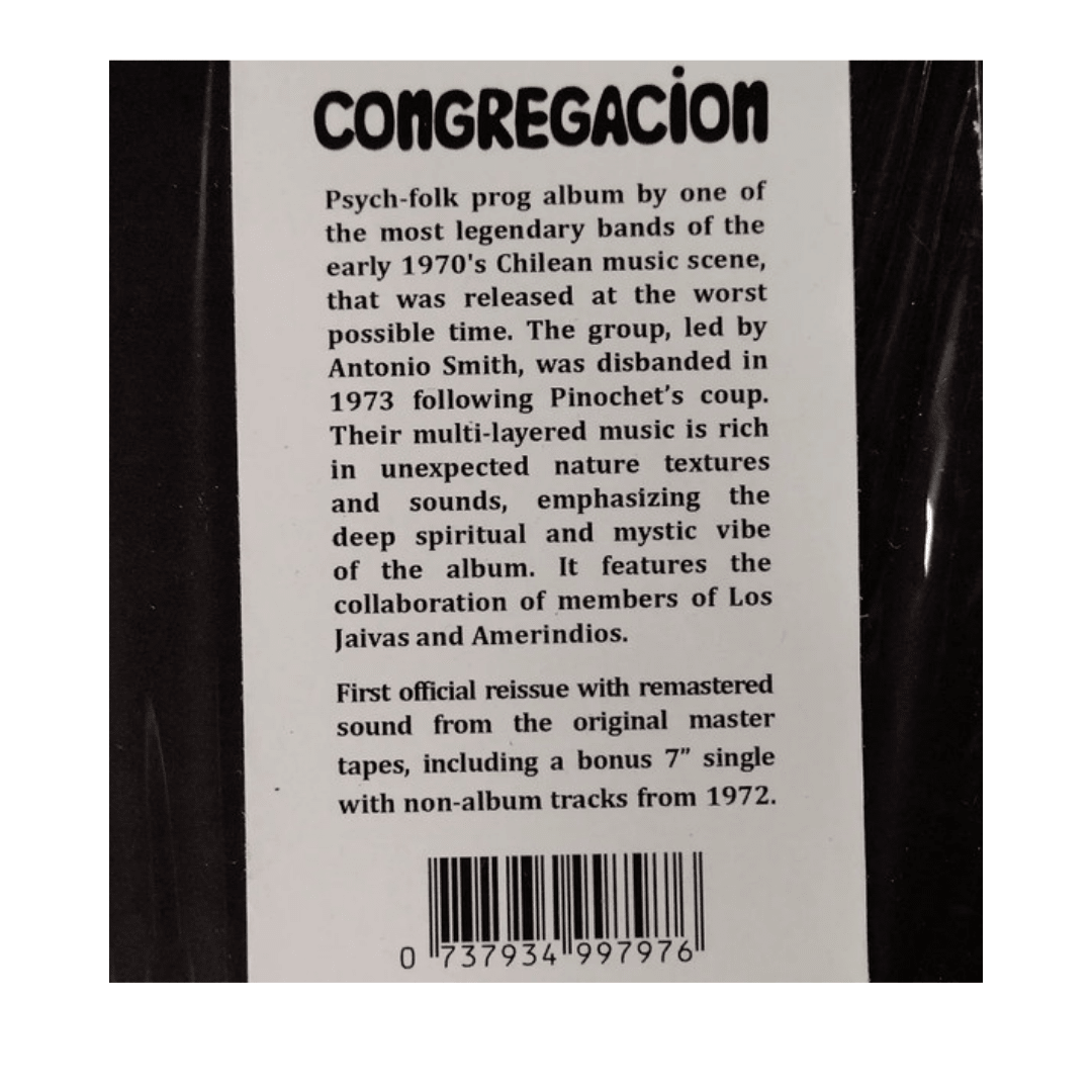 Congregación - Congregación Viene... Vinilo3