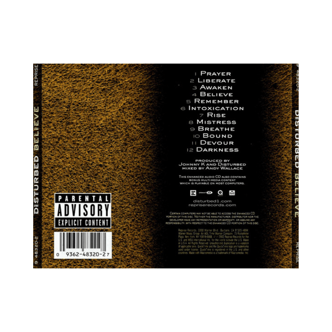 Disturbed Believe cd2