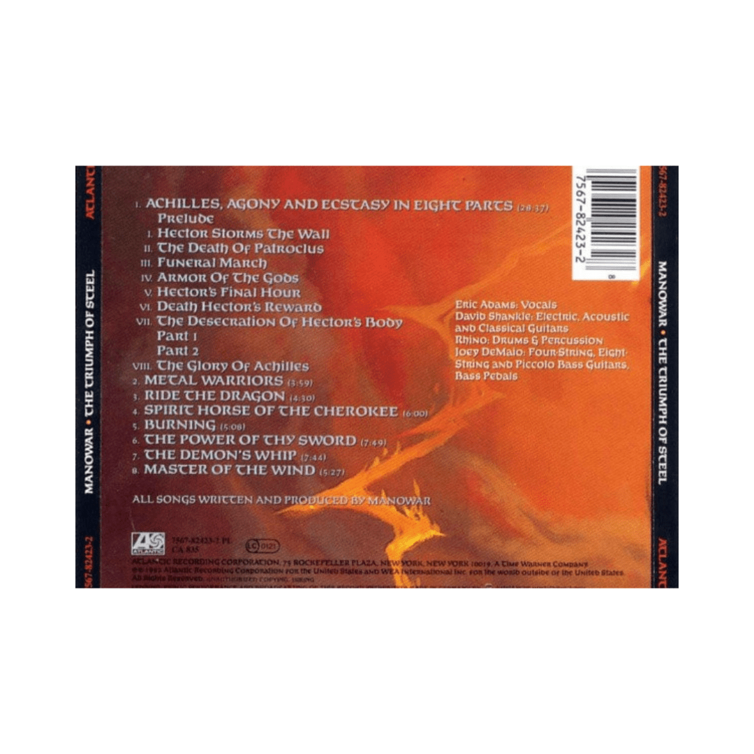 Manowar The Triumph Of Steel cd2