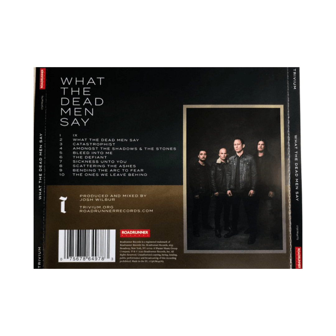 What The Dead Men Say Trivium Heavy cd2