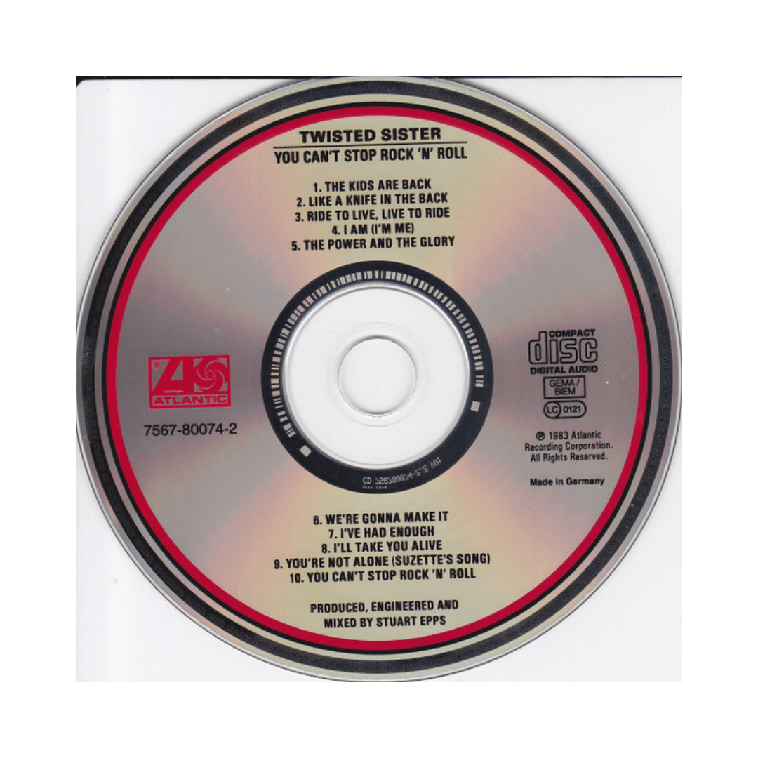 Twisted Sister You Can't Stop Rock N Roll cd3