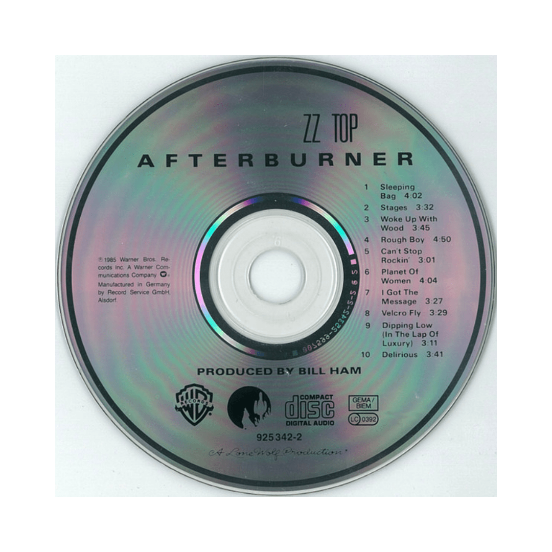 ZZ Top Afterburner cd3