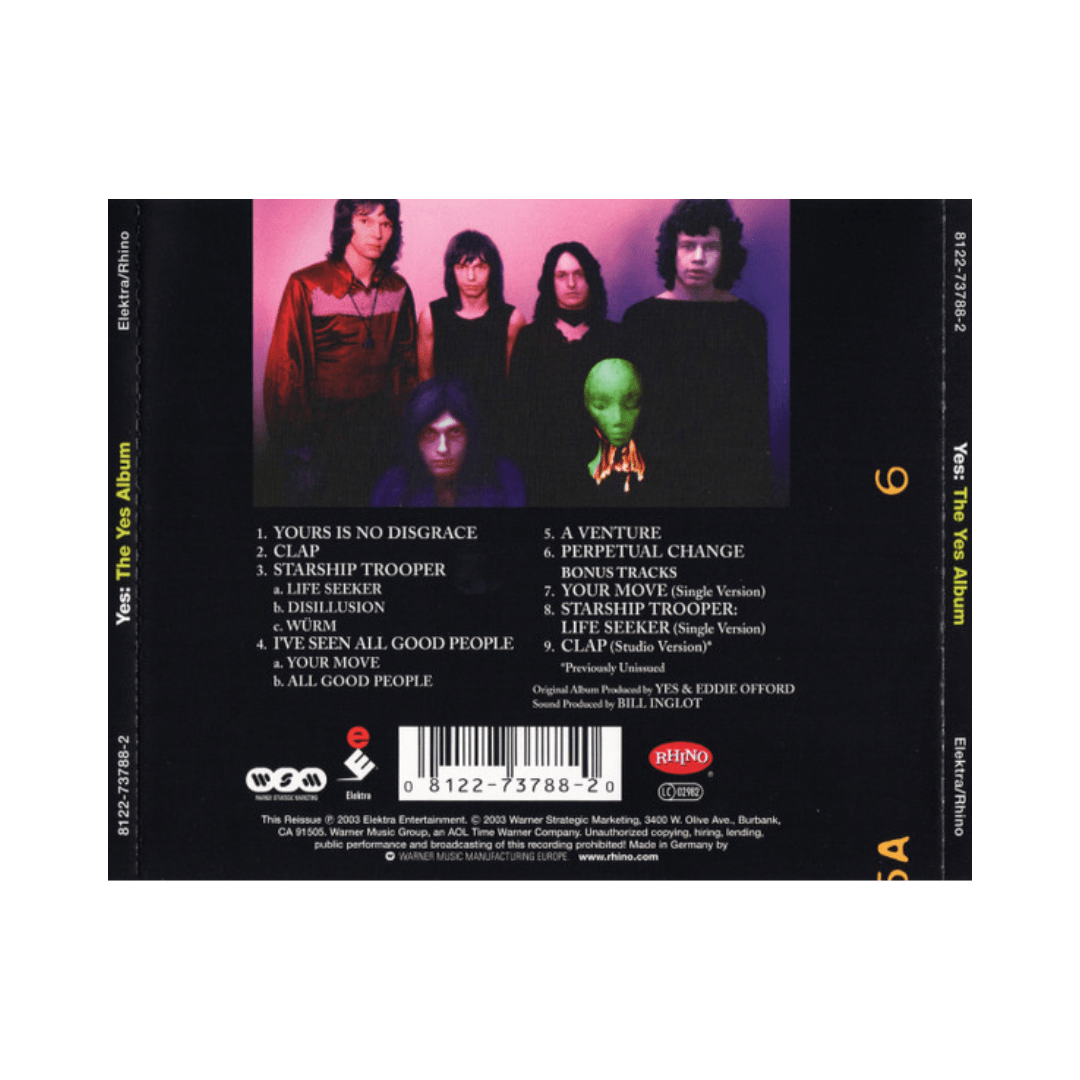 Yes The Yes Album cd2