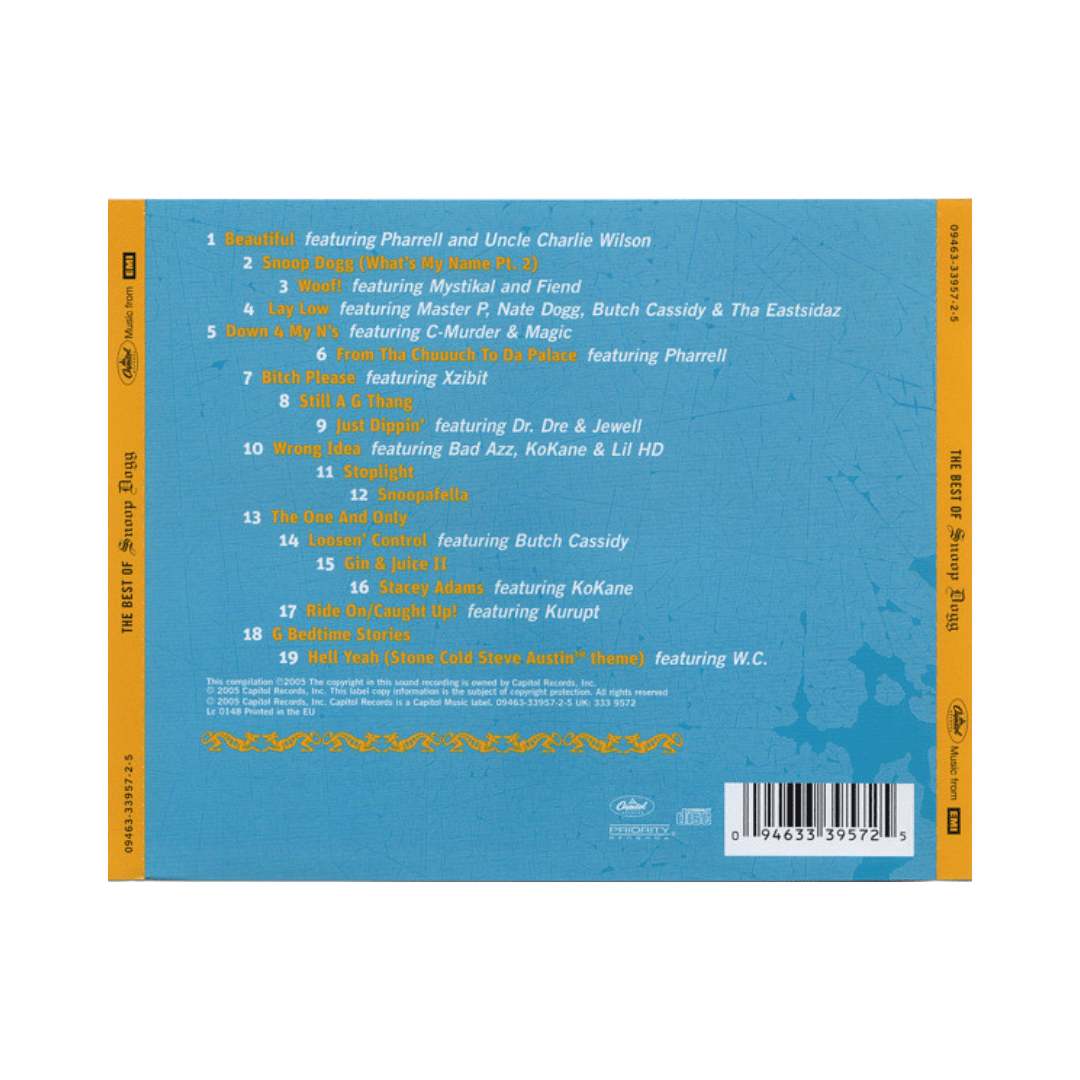 Snoop Dogg The Best Of Snoop Dogg CD2