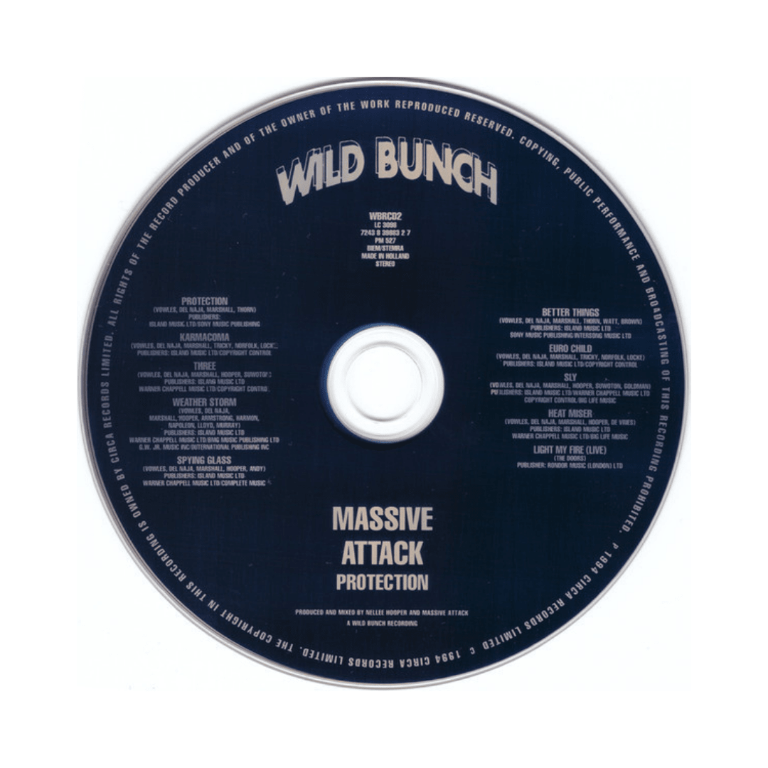Massive Attack - Protection Cd3