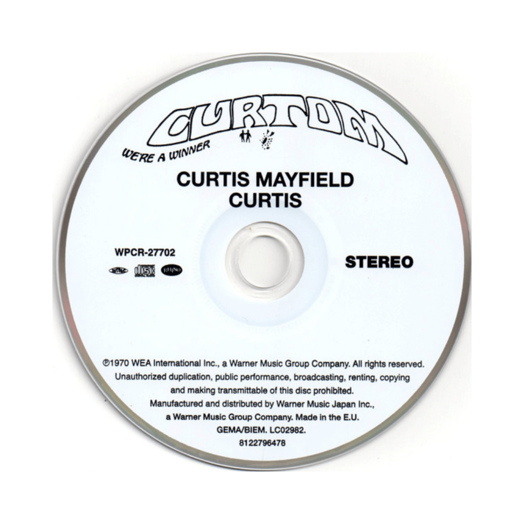 Curtis Mayfield Curtis cd3
