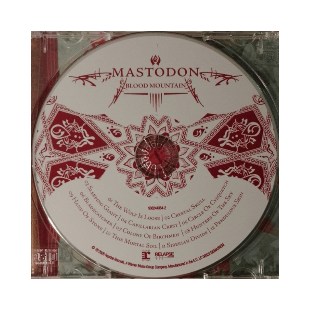 Mastodon Blood Mountain cd3