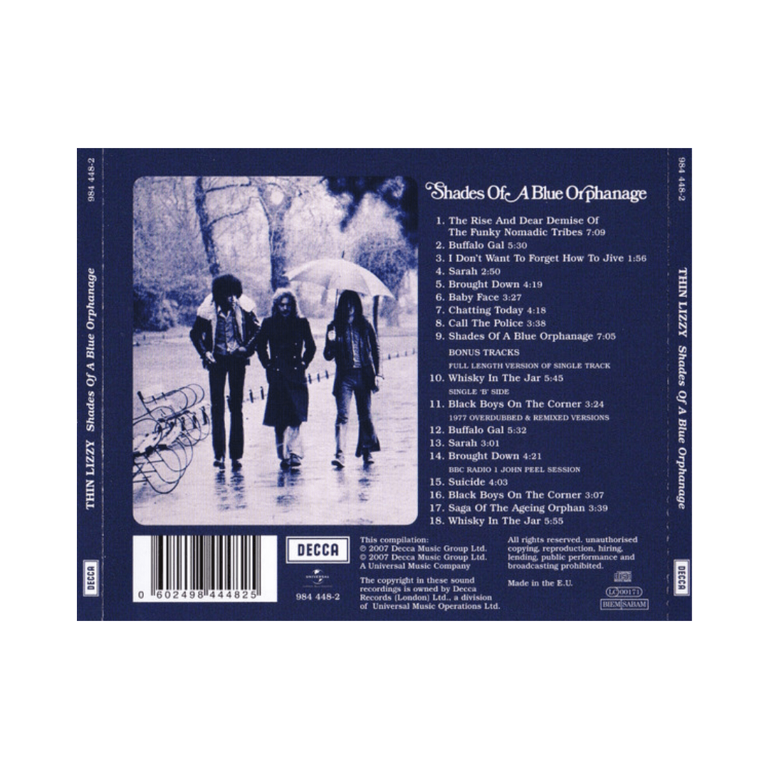 Thin Lizzy Shades Of A Blue Orphanage Cd2