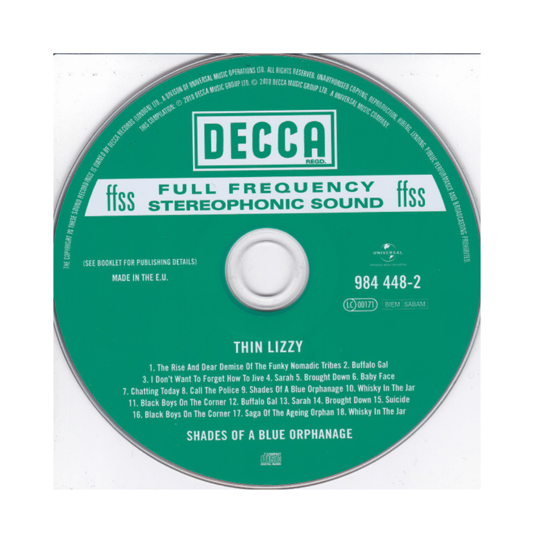 Thin Lizzy Shades Of A Blue Orphanage Cd3