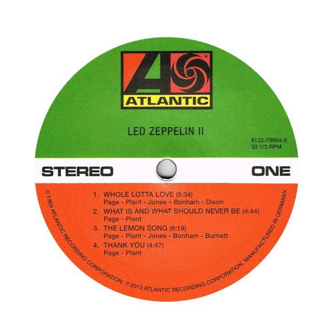 Led Zeppelin Led Zeppelin II Vinilo3