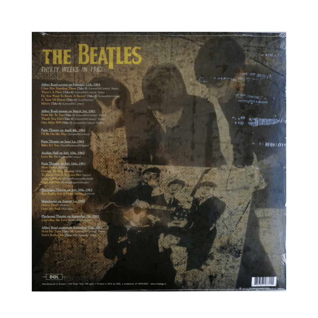 The Beatles Thirty Weeks In 1963 Vinilo2