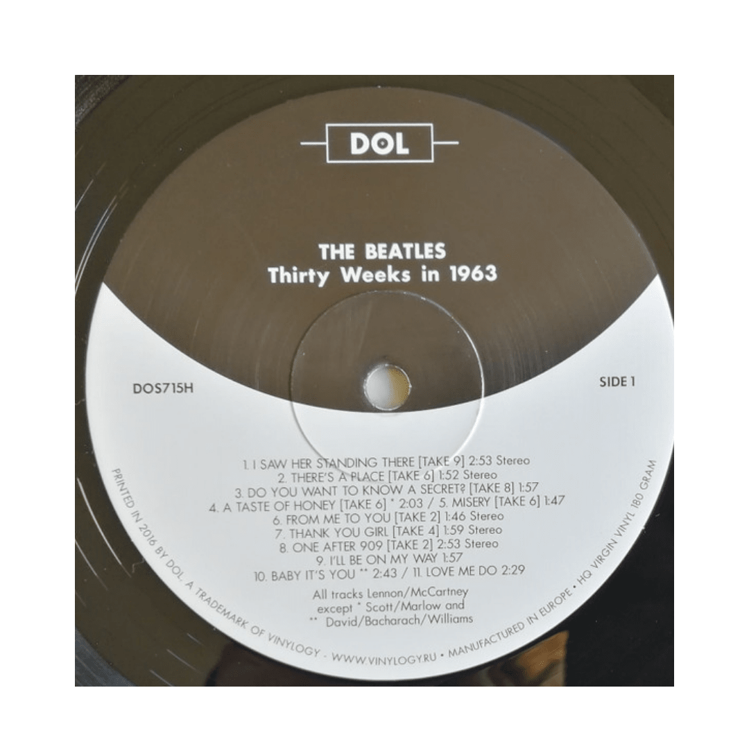 The Beatles Thirty Weeks In 1963 Vinilo3