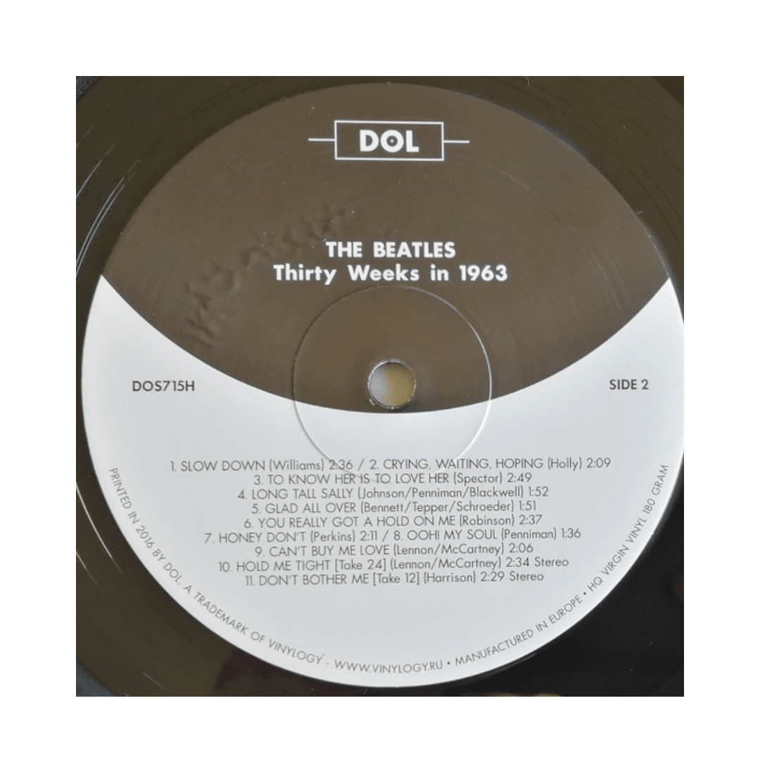 The Beatles Thirty Weeks In 1963 Vinilo4