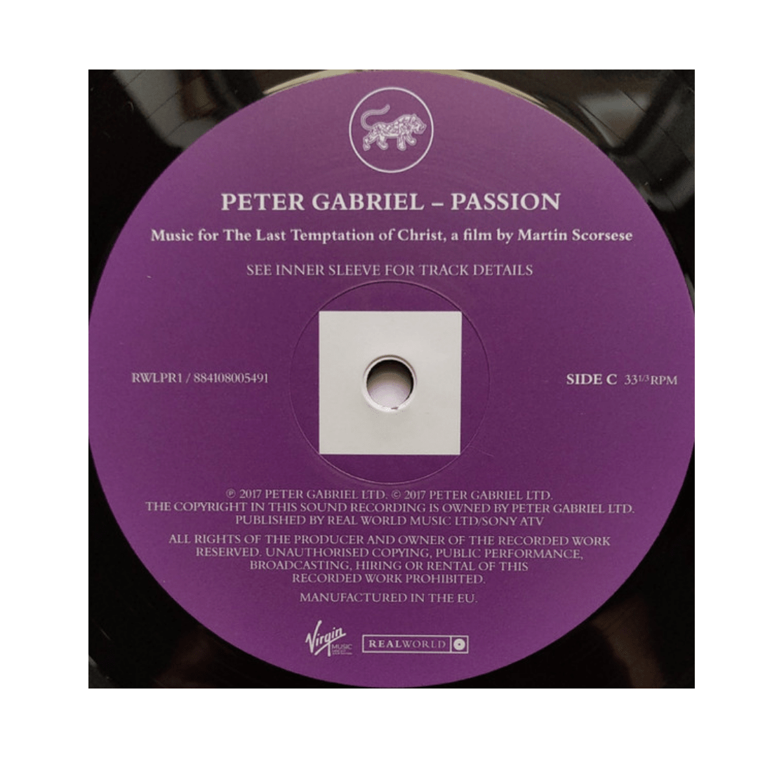 Peter Gabriel Passion Vinilo5