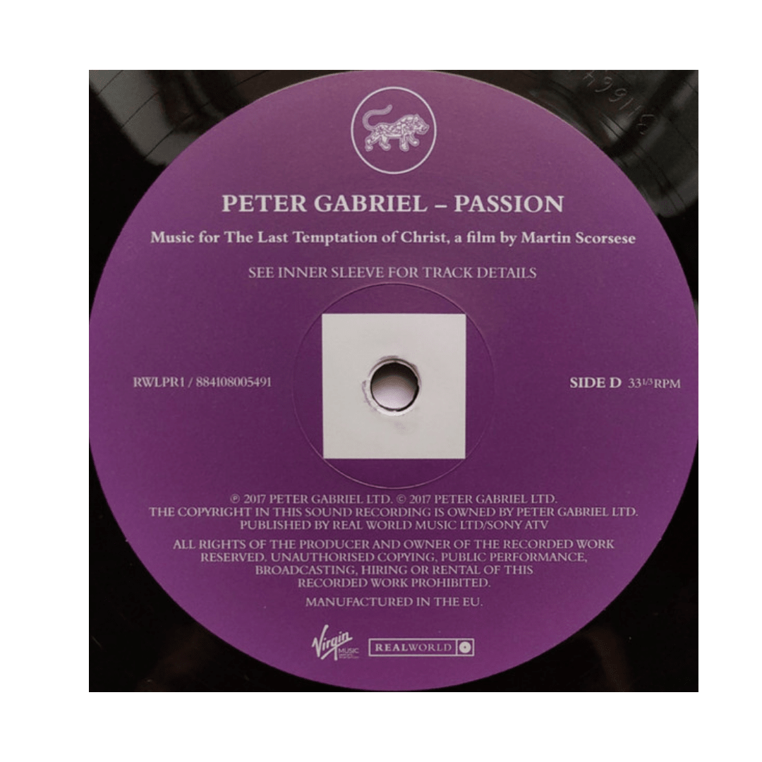 Peter Gabriel Passion Vinilo6
