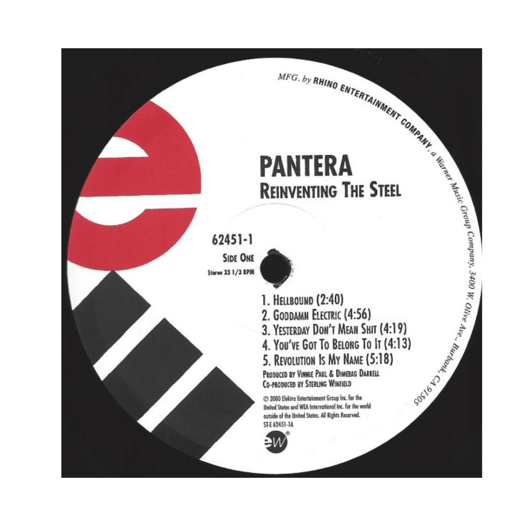 Pantera Reinventing The Steel Vinilo3
