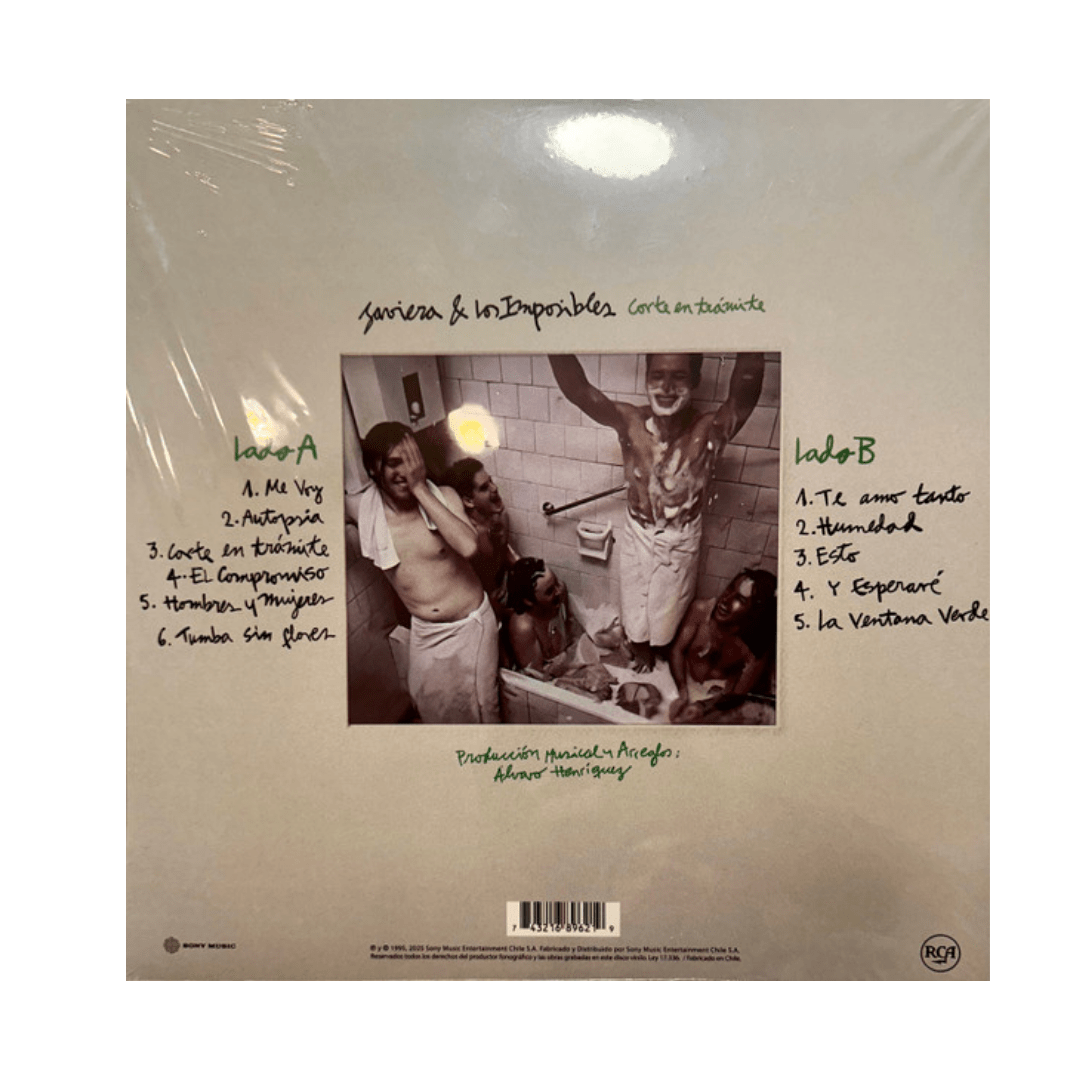 Javiera Y Los Imposibles Corte En Tramite Vinilo3