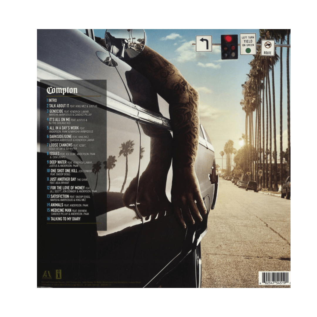 Dr. Dre Compton A Soundtrack By Dr. Dre 2lp Vinilo2