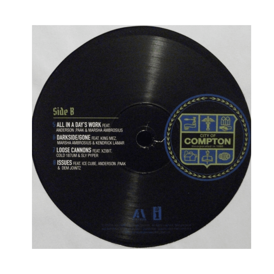 Dr. Dre Compton A Soundtrack By Dr. Dre 2lp Vinilo4