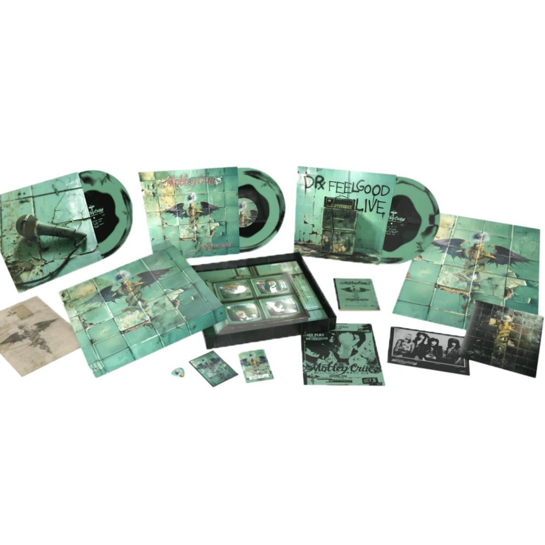 Mötley Crüe Dr. Feelgood Deluxe Vinyl Box Set Vinilo1