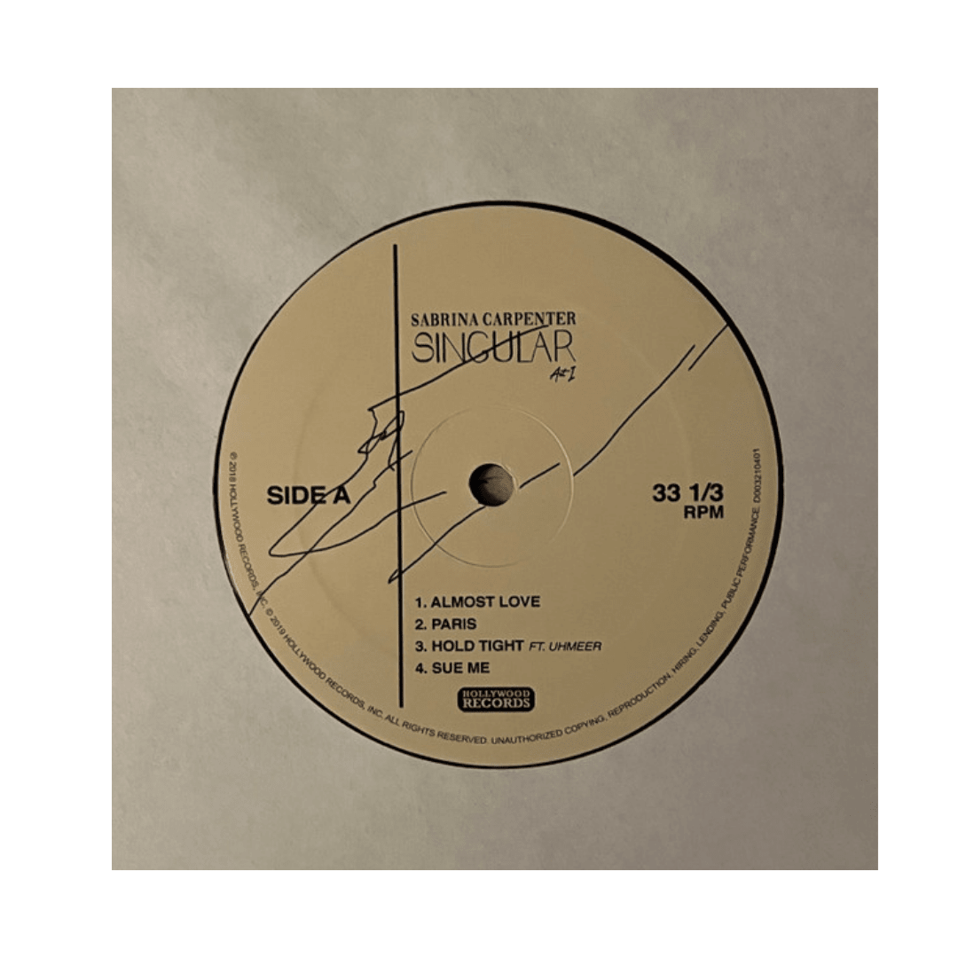 Sabrina Carpenter Singular Act I Vinilo4