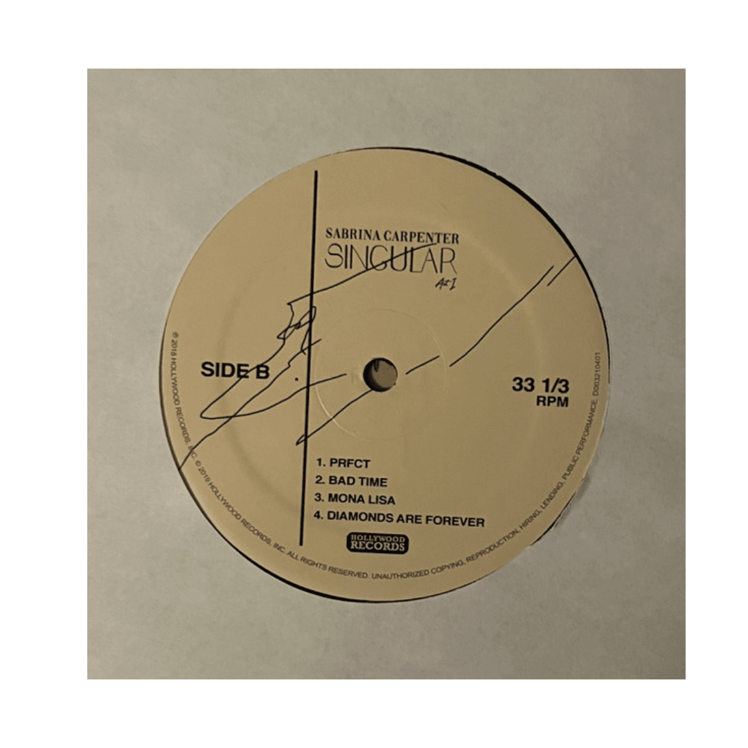 Sabrina Carpenter Singular Act I Vinilo5