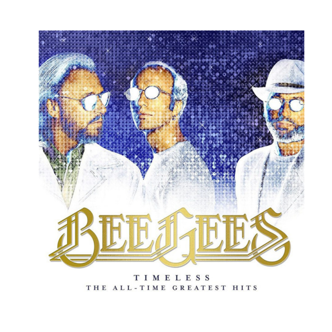 Edición Limitada De Bee Gees Timeless The-all Time Greatest Hits, 2 Lp, En Azul Vinilo2