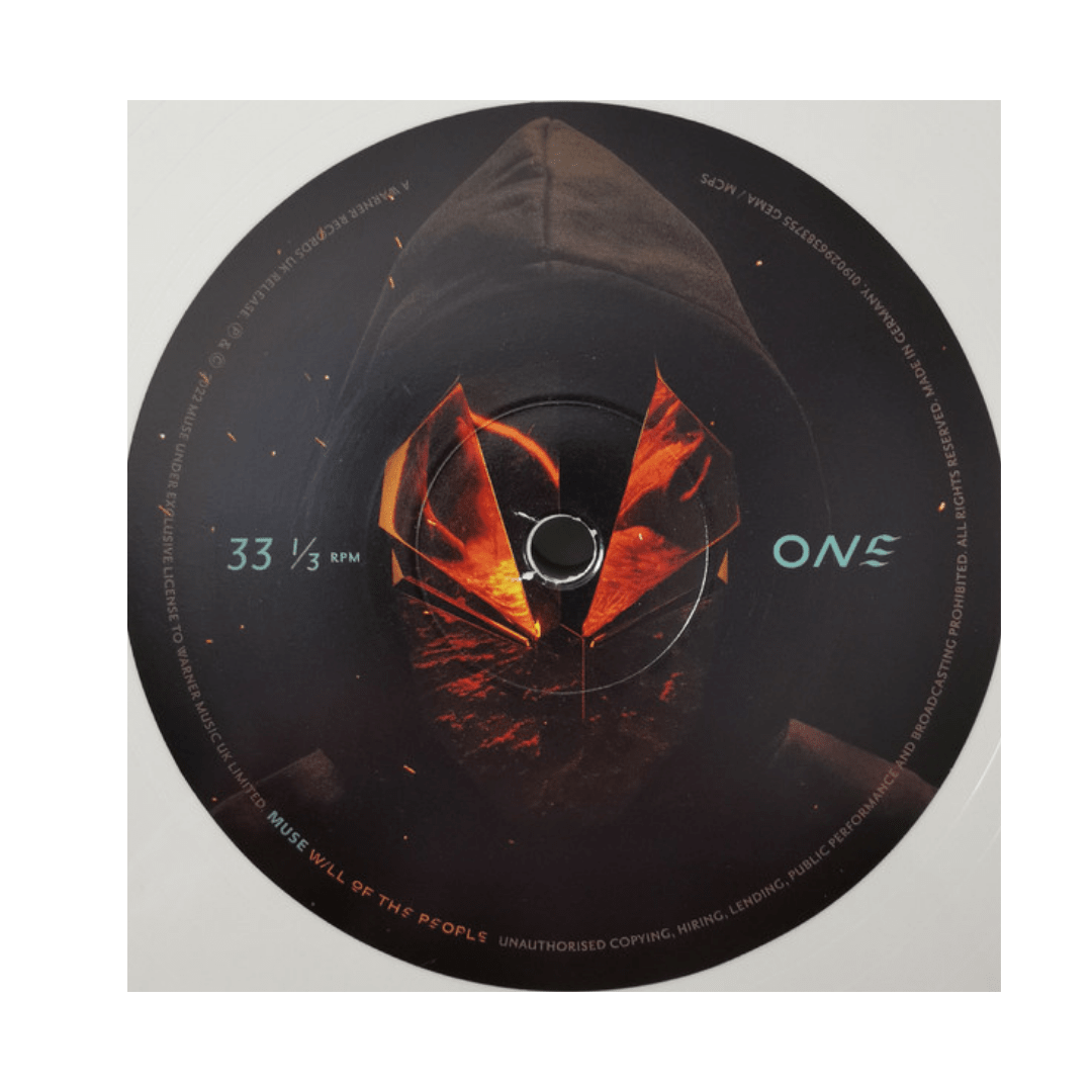 Muse Will Of The People colorido Vinilo3