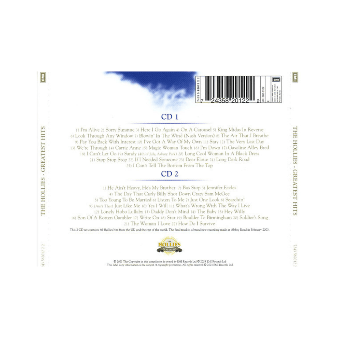 The Hollies Greatest Hits CD2