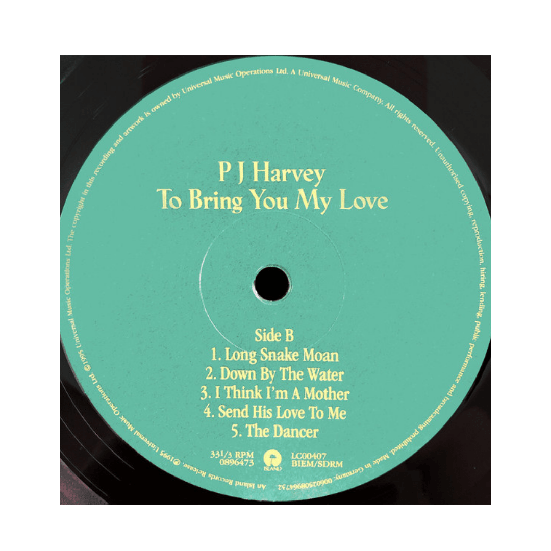 PJ Harvey To Bring You My Love Vinilo4