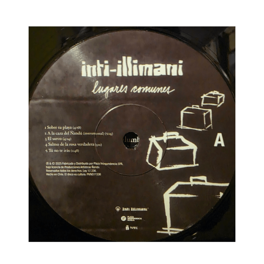 Inti Illimani Lugares Comunes Vinilo3