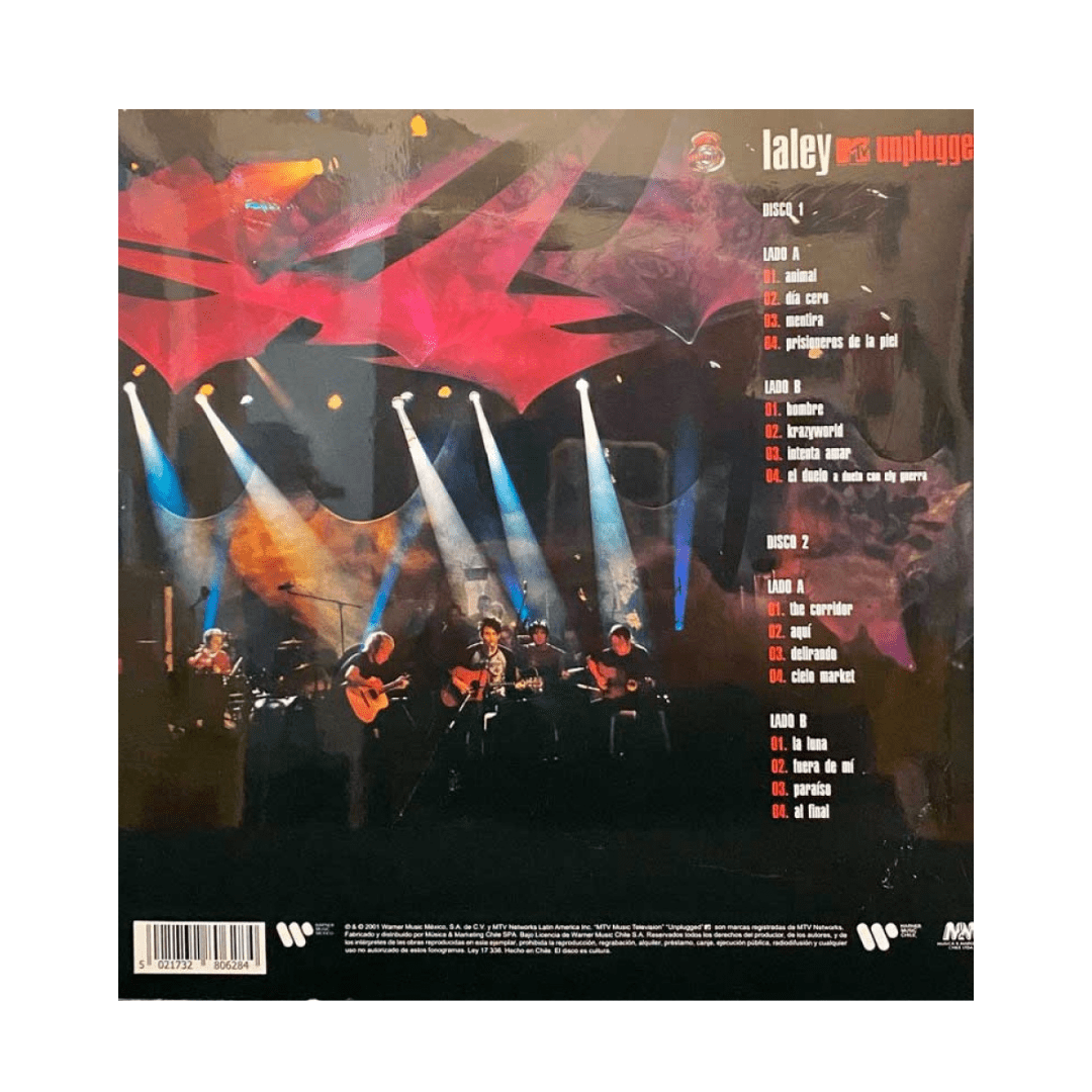 La Ley MTV Unplugged Vinilo2