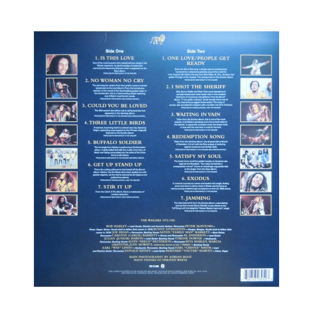 Bob Marley & The Wailers Legend The Best Vinilo2