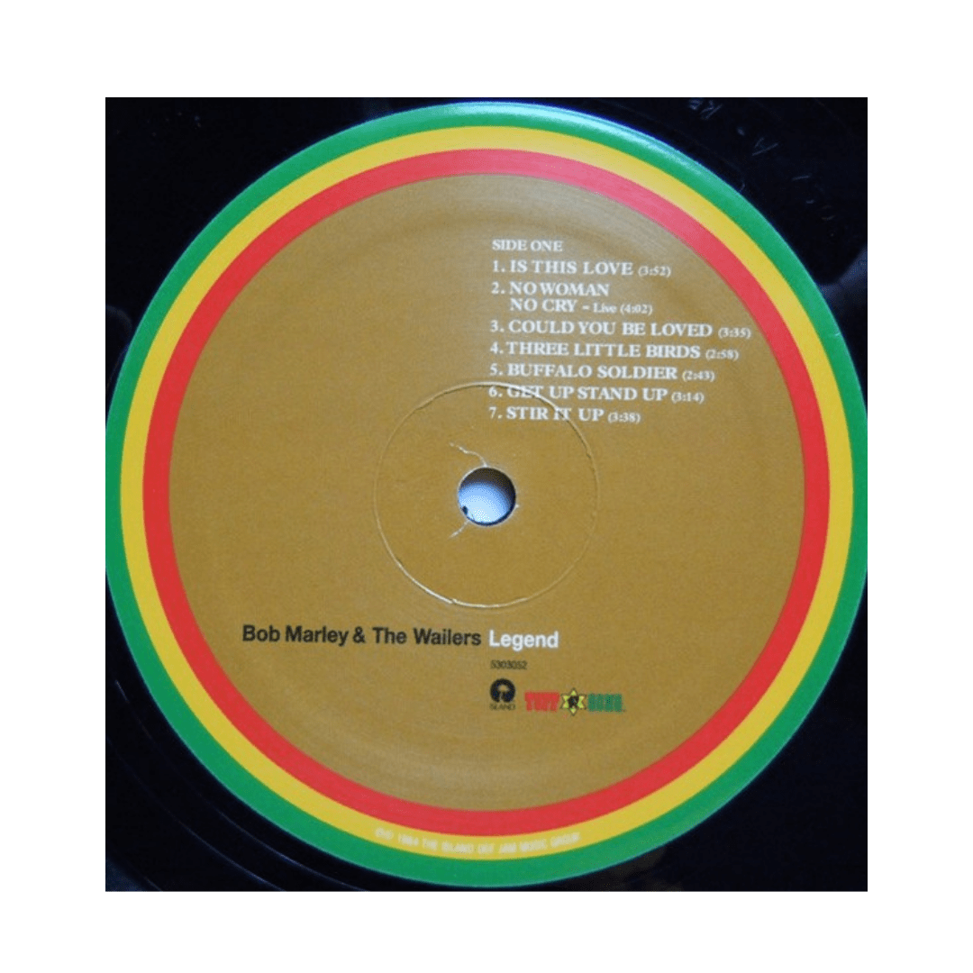 Bob Marley & The Wailers Legend The Best Vinilo3