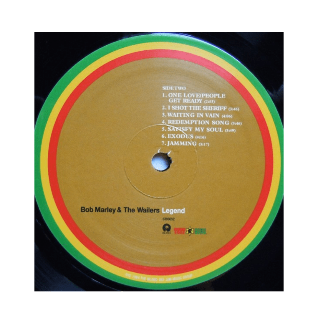 Bob Marley & The Wailers Legend The Best Vinilo4