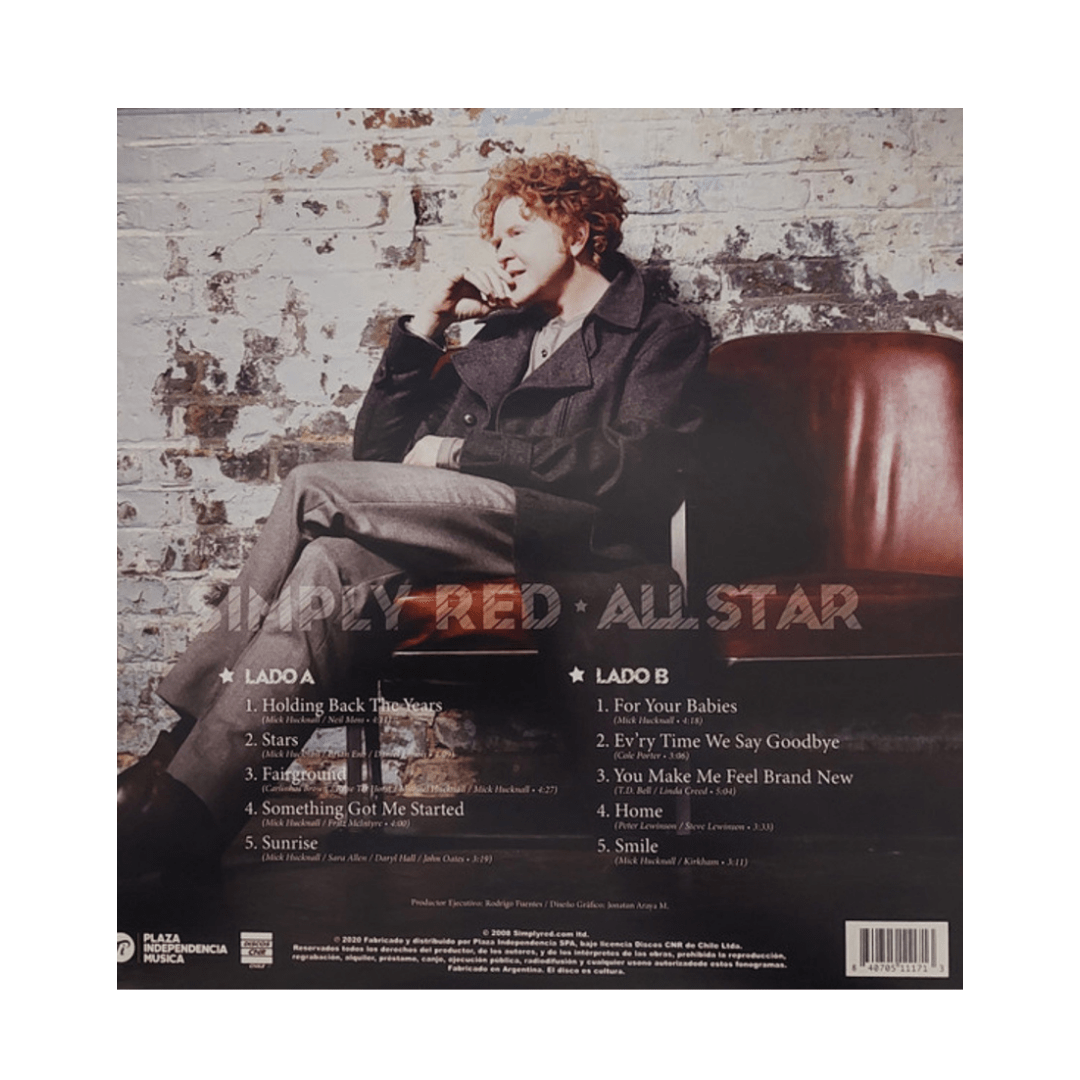 Simply Red All Star Vinilo2
