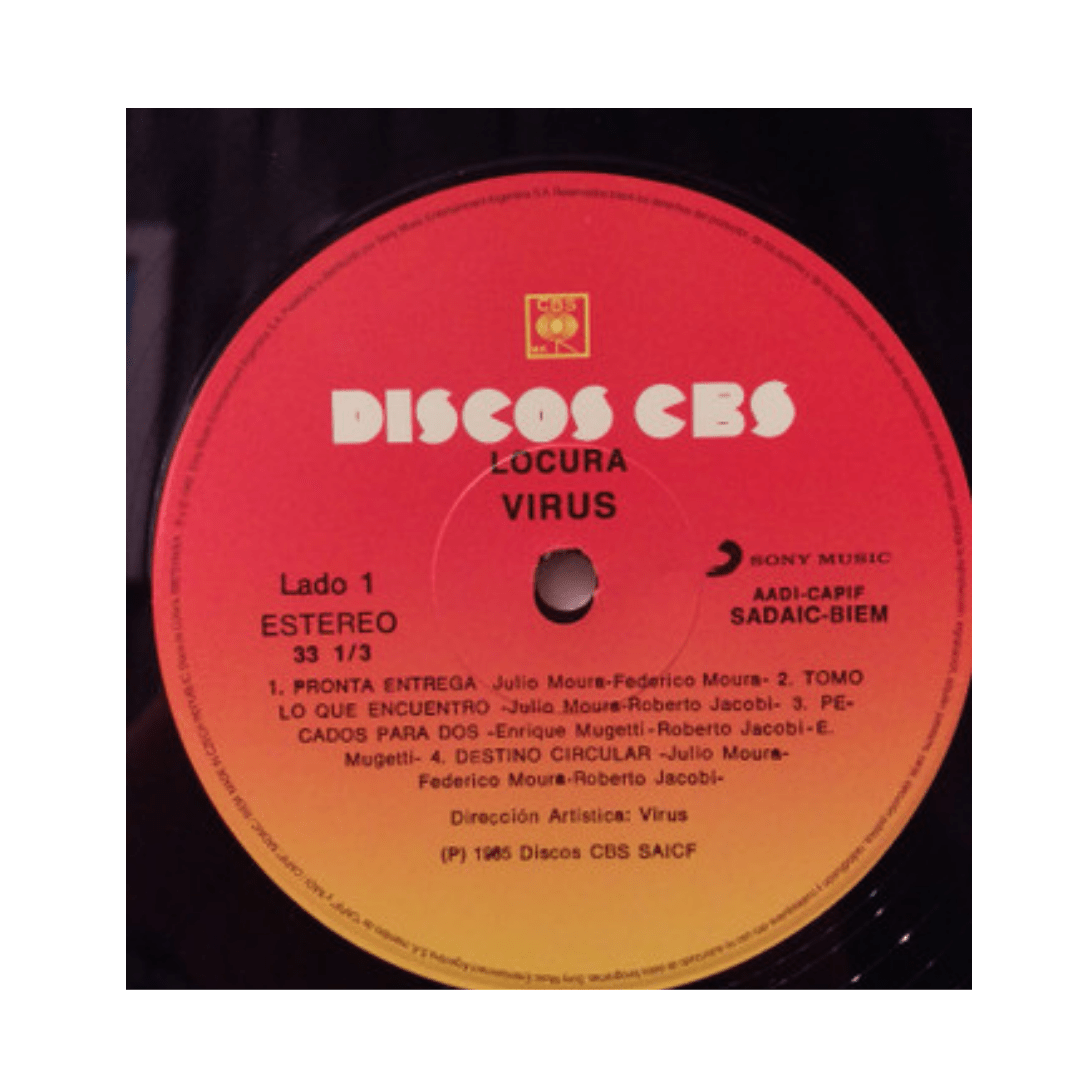 Virus Locura Vinilo4