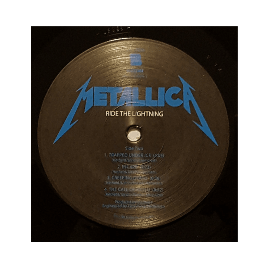 Metallica Ride The Lightning Vinyl4