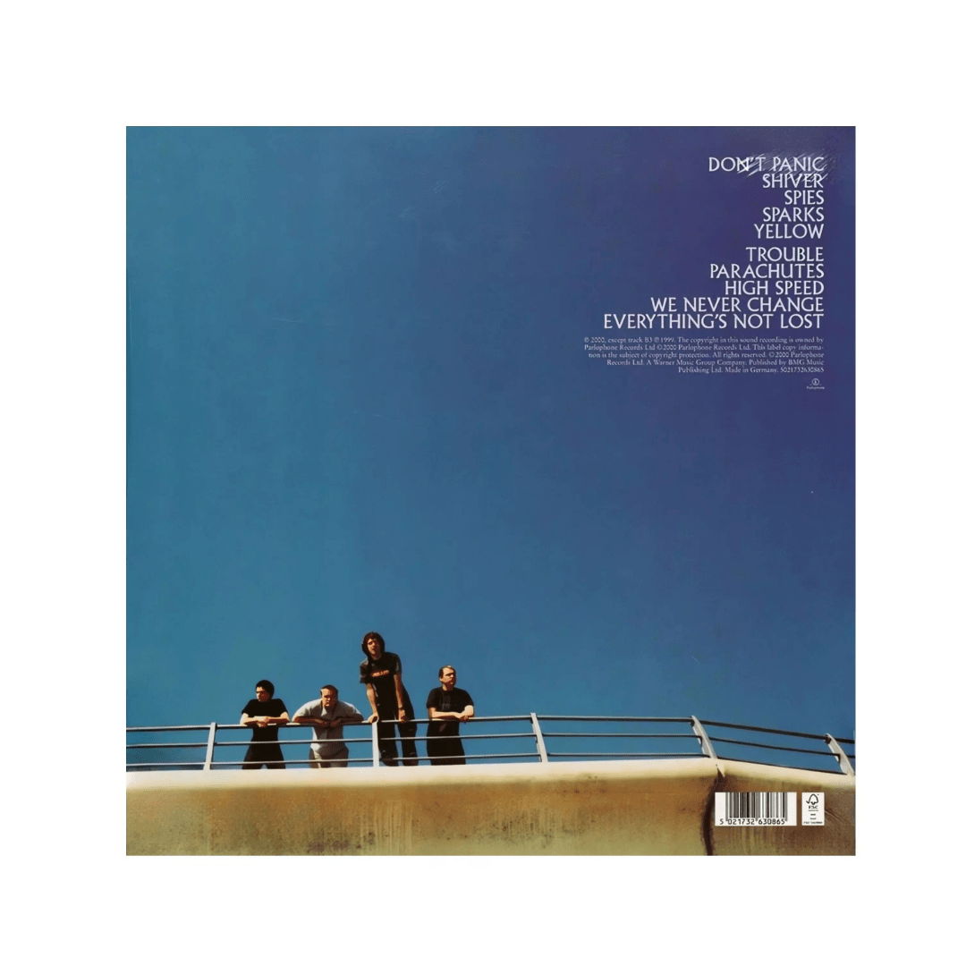 Coldplay Parachutes Vinyl2