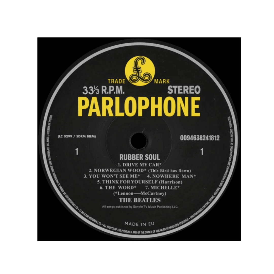 The Beatles Rubber Soul Vinilo3
