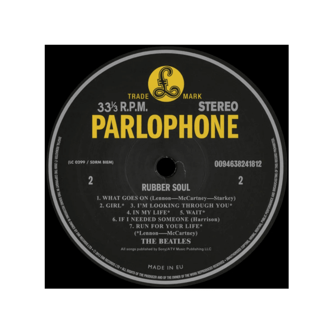 The Beatles Rubber Soul Vinilo4