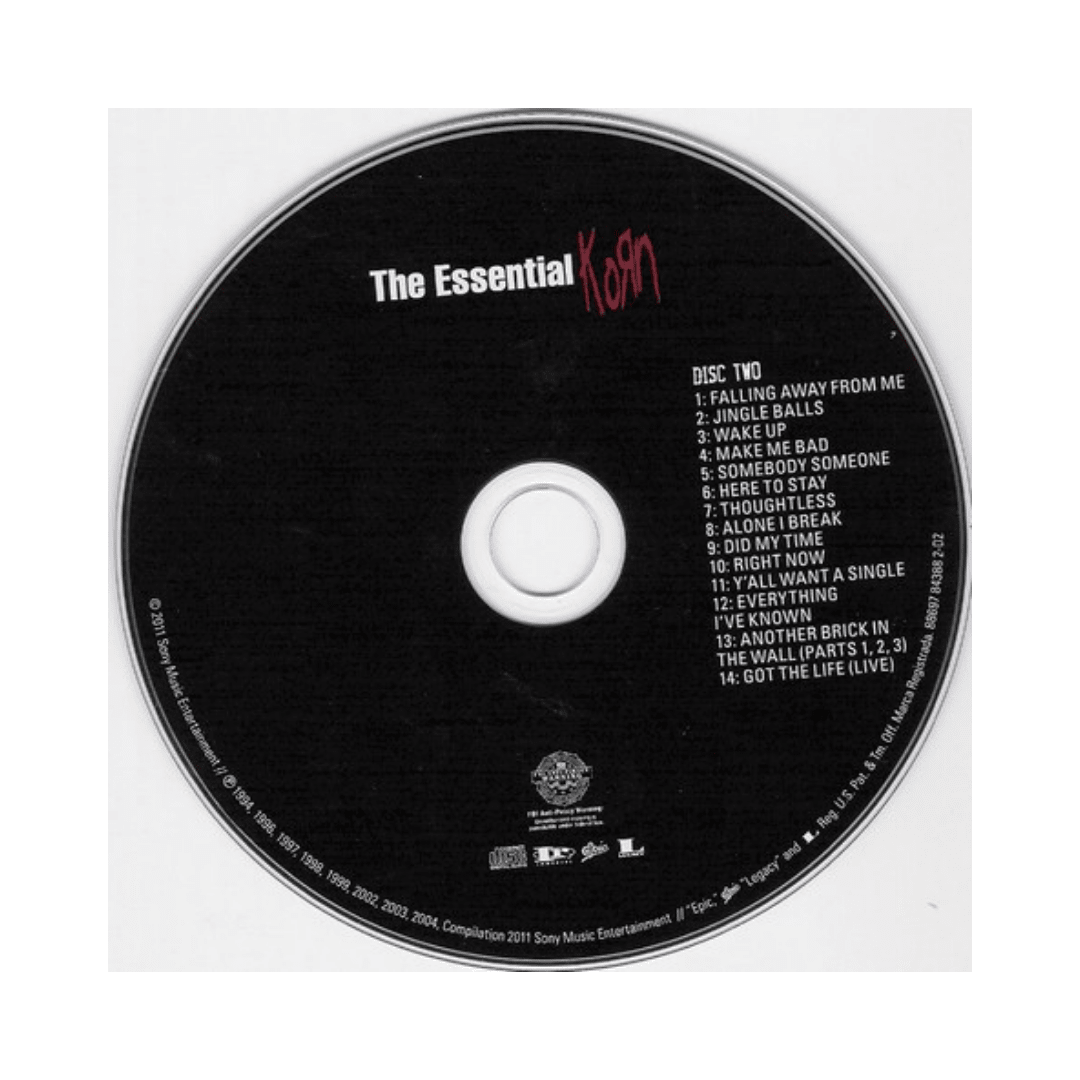 Korn - The Essential Korn CD4
