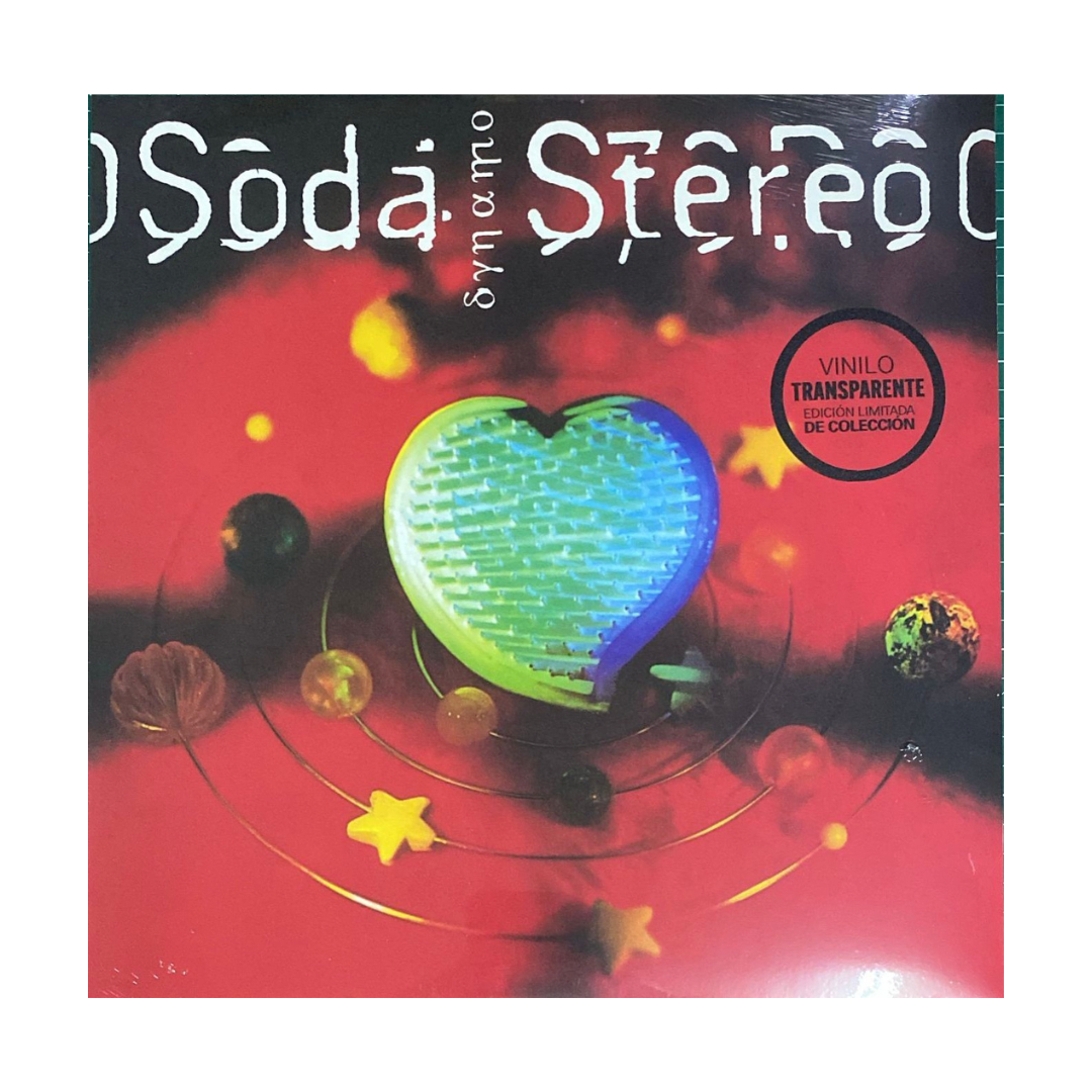 Soda Stereo Dynamo (transparente) Vinilo2