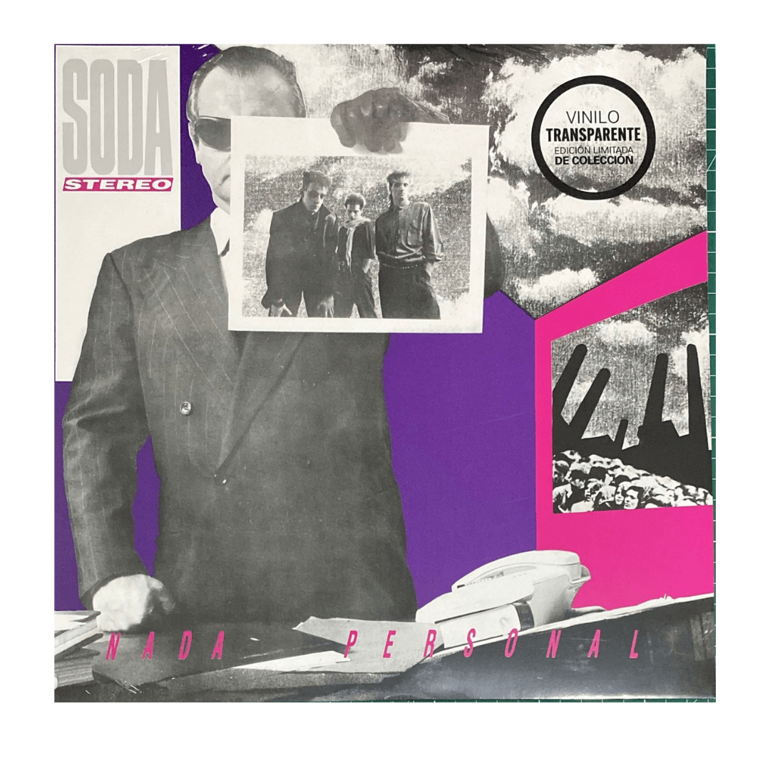 Soda Stereo Nada Personal (transparente) Vinilo1