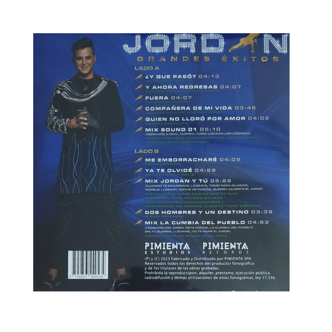 Jordan Grandes Exitos Vinilo1