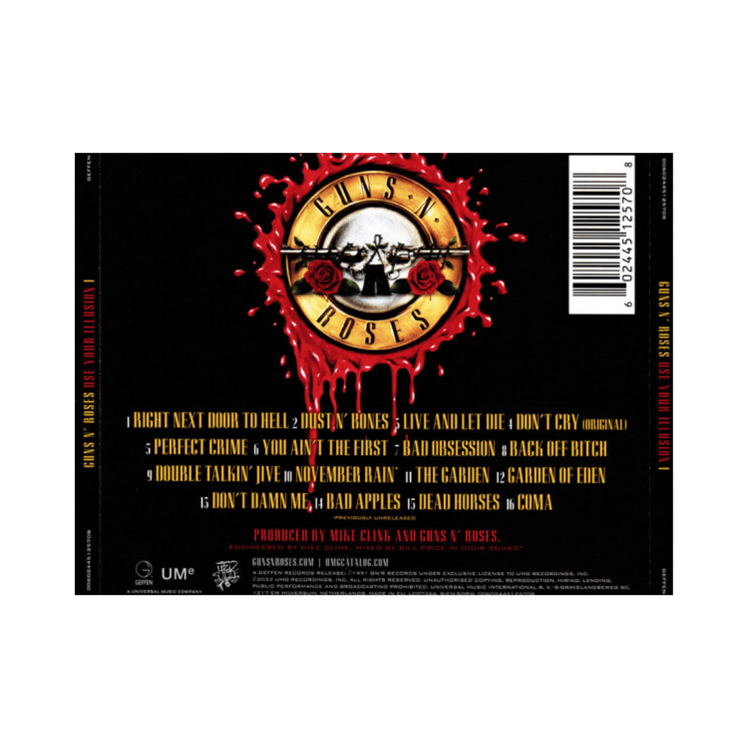 Guns N' Roses Use Your Illusion I Cd2