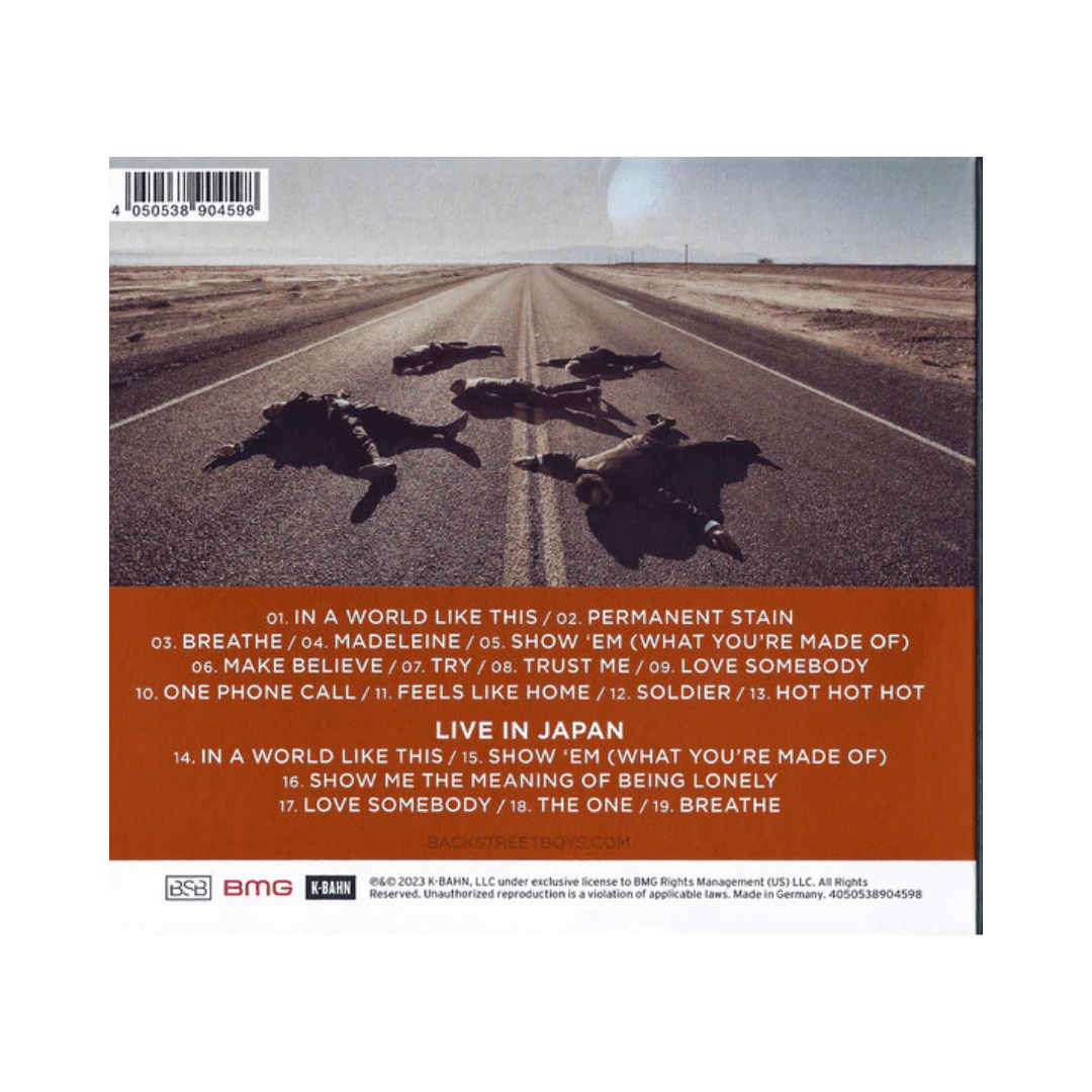 Backstreet Boys In a World Like This Cd2