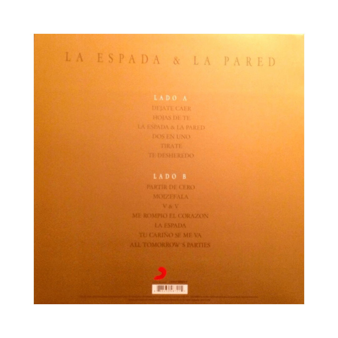 Los Tres La Espada & La Pared Vinilo2