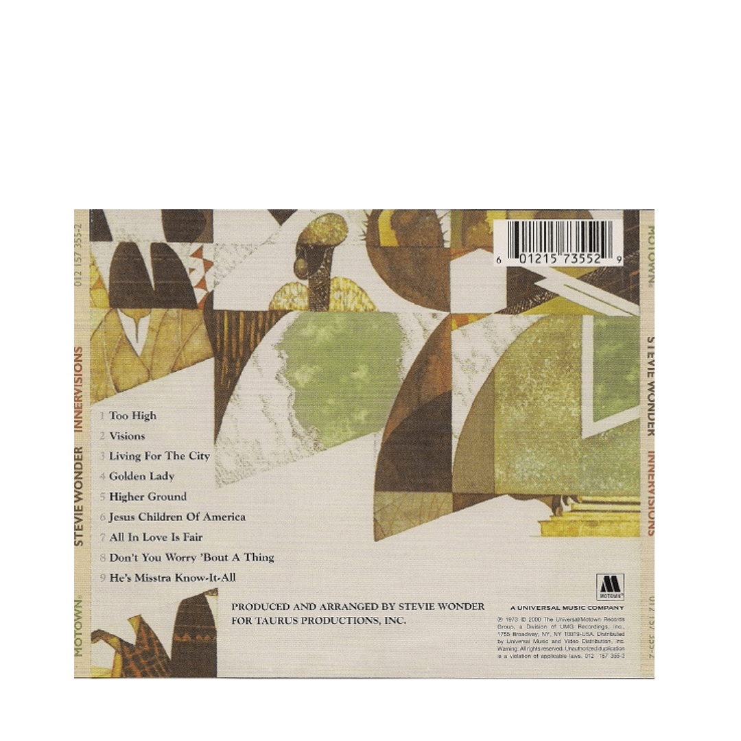 Stevie Wonder Innervisions CD2
