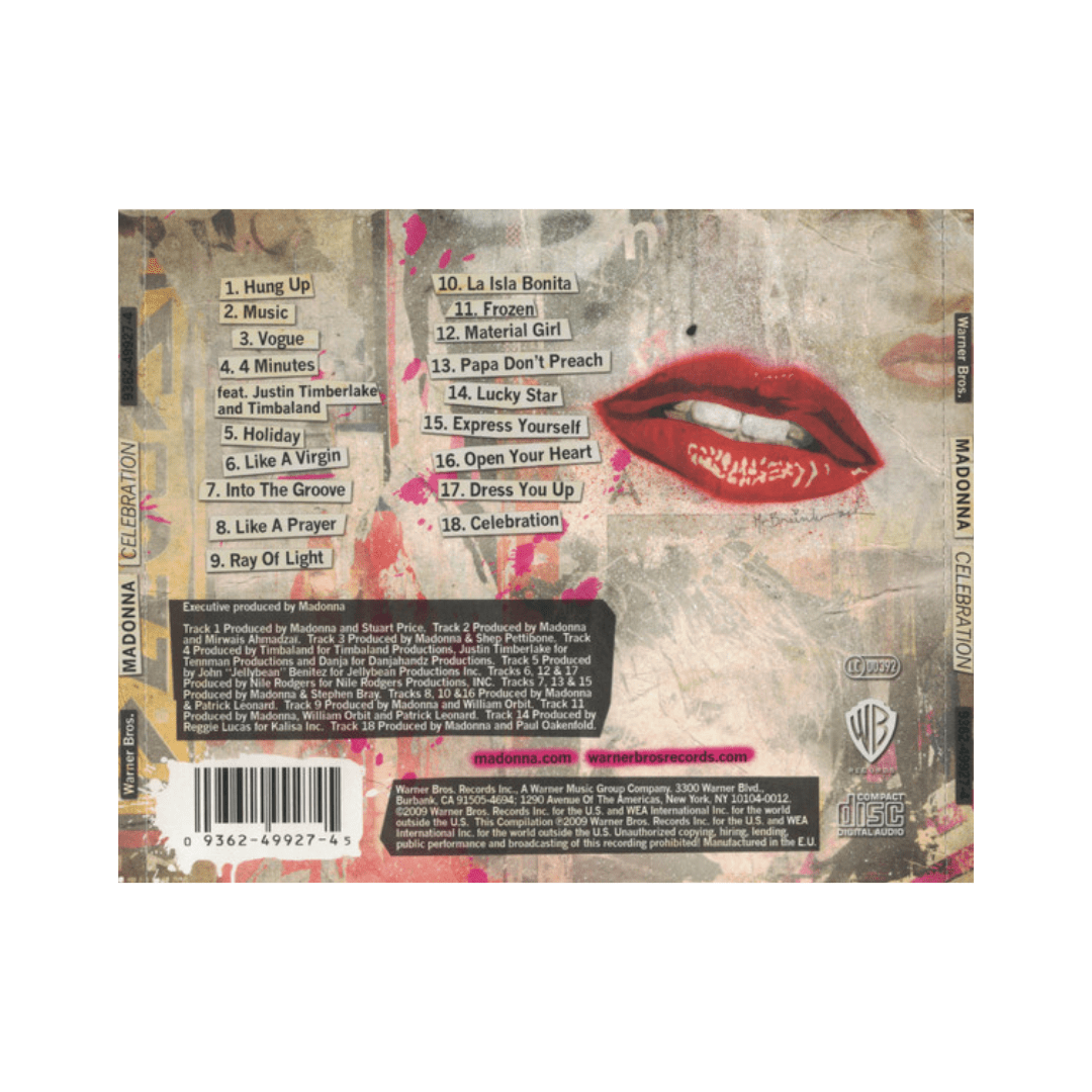 Madonna - Celebration CD2